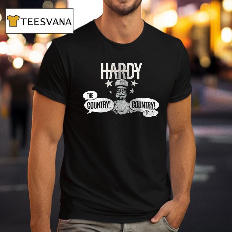 Hardy Tour The Country Country Concert Dates Schedule T Shirt Hardy Tour The Country Country Concert Dates Schedule T Shirt