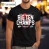 Indiana Big Ten Champs Bison Graphic T Shirt