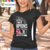 Indiana Hoosiers Never Daunted Champions Football T Shirt