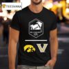 Iowa Hawkeyes And Vanderbilt Commodores Football Reliaquest Bowl Tampa Bay T Shirt