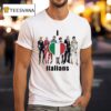 Jojo S Bizarre Adventure I Love Italians T Shirt