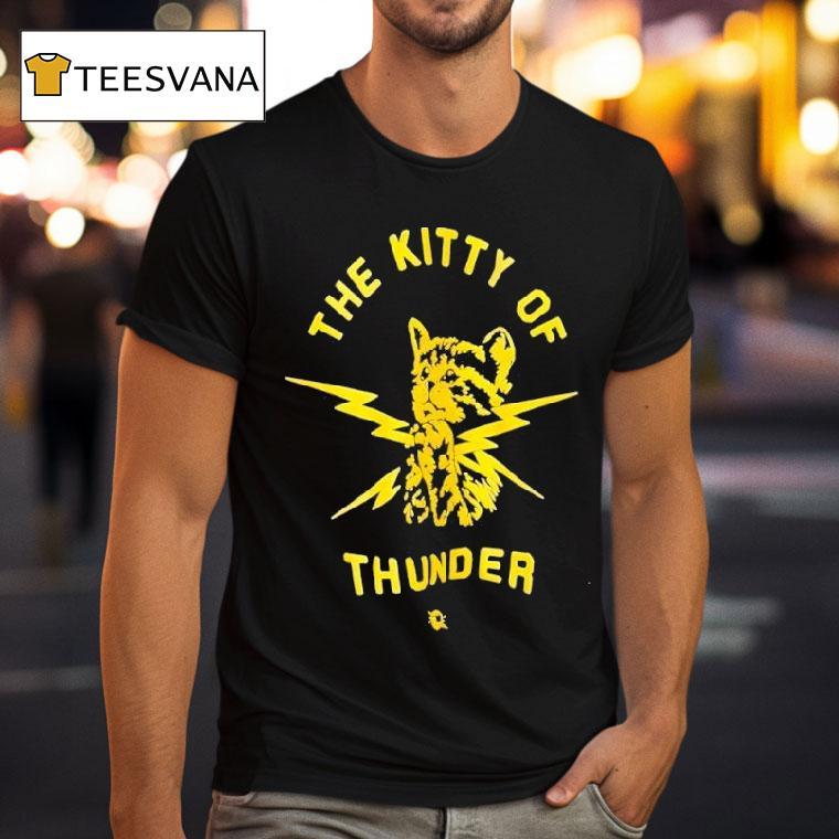Kitty Of Thunder Okc T Shirt Kitty Of Thunder Okc T Shirt