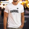 Las Vegas Raiders Barry Manilow Once Before I Go Signature T Shirt