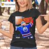 Leon Draisaitl Points Edmonton Oilers Hockey T Shirt