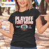Miami Hurricanes Football Cfp Playoff First Round Winner T Shirt