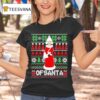 Ofsanta Holiday Knit Parody Graphic T Shirt