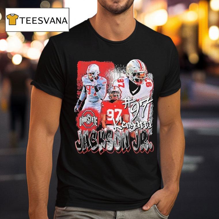 Ohio State Buckeyes Kenyatta Jackson Jr Highligh T Shirt Ohio State Buckeyes Kenyatta Jackson Jr Highligh T Shirt