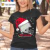 Ohio State Buckeyes Football Santa Helmet Tis The Season T Shirt