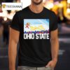 Ohio Vs Michigan Rivalry Script Ohio On Big M T Shirt
