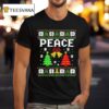 Peace I Come In Peace Couple Matching Ugly Christmas T Shirt