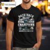 Philadelphia Eagles Back Back Nfc East Division Champions City Skyline Name Roster T Shirt