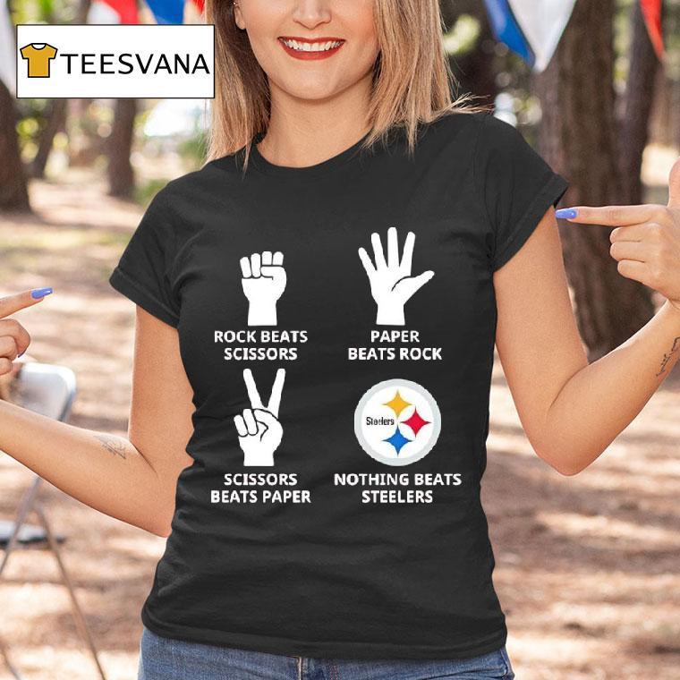 Pittsburgh Slers Nothing Beats Rock Beats Scissors Paper Beats Rock Scissors Beats Paper T Shirt Pittsburgh Slers Nothing Beats Rock Beats Scissors Paper Beats Rock Scissors Beats Paper T Shirt