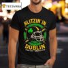 Pittsburgh Slers X Ireland Blitzin In Dublin Sl City Emerald Isle Helme T Shirt