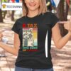 Raccoon Holding Coffee And Fries Dad Tax Making Sure It S Not Poison Retro T Shirt