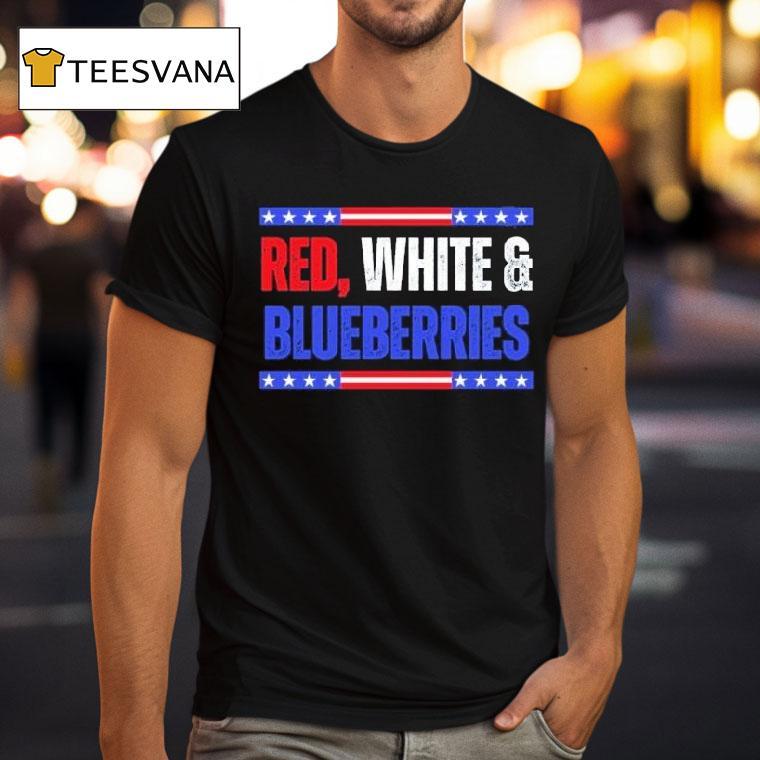 Red White And Blueberries Charlie Kirk T Shirt Red White And Blueberries Charlie Kirk T Shirt
