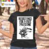 Resistance For A Free Palestine T Shirt