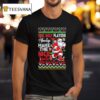 Santa Claus Disc Golf Players Always Make Nice List Ugly Christmas T Shirt