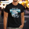 Seattle Seahawks Gradient Helme T Shirt