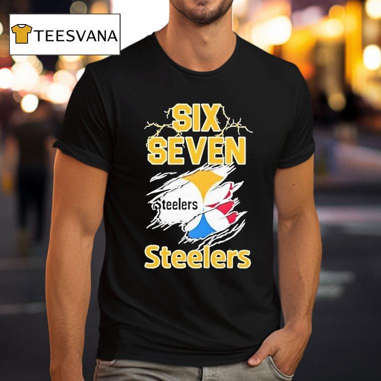 Six Seven Pittsburgh Slers Logo T Shirt Six Seven Pittsburgh Slers Logo T Shirt
