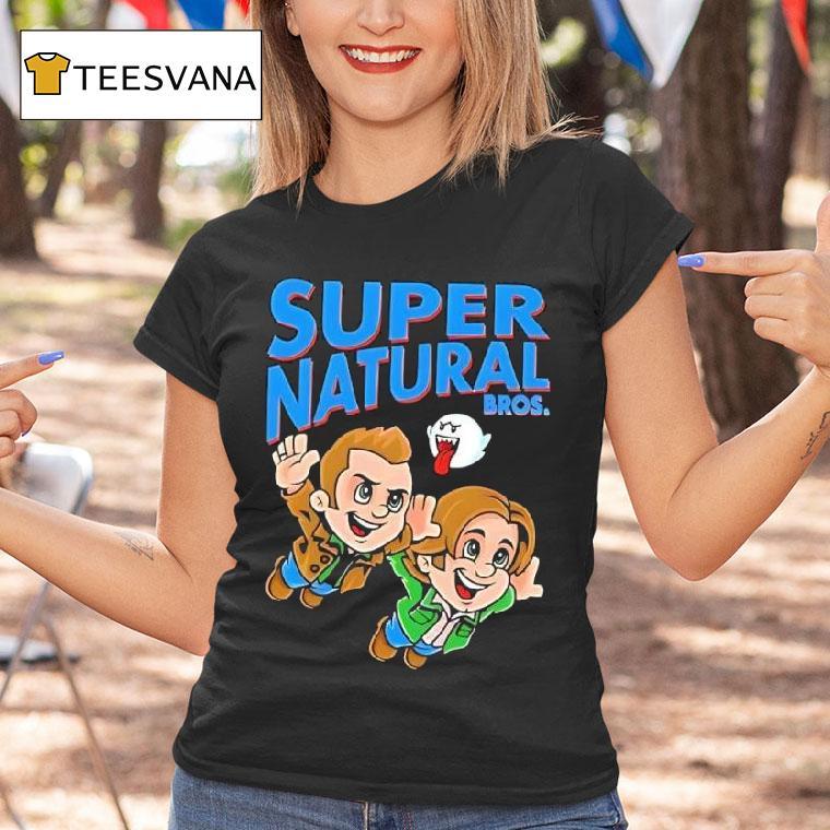 Super Natural Bros Graphic T Shirt Super Natural Bros Graphic T Shirt