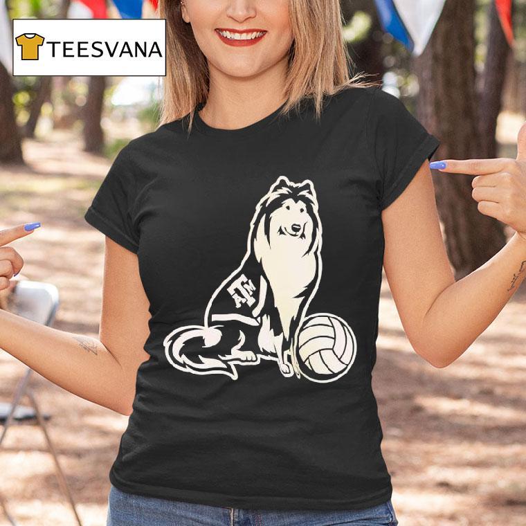 Texas Am Aggie Volleyball Masco T Shirt Texas Am Aggie Volleyball Masco T Shirt