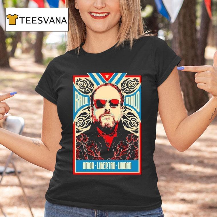 The Mavericks Amor Libertad Unidad Raul Malo Love Liberty T Shirt The Mavericks Amor Libertad Unidad Raul Malo Love Liberty T Shirt