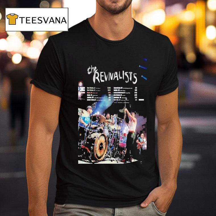 The Revivalists Tour T Shirt The Revivalists Tour T Shirt