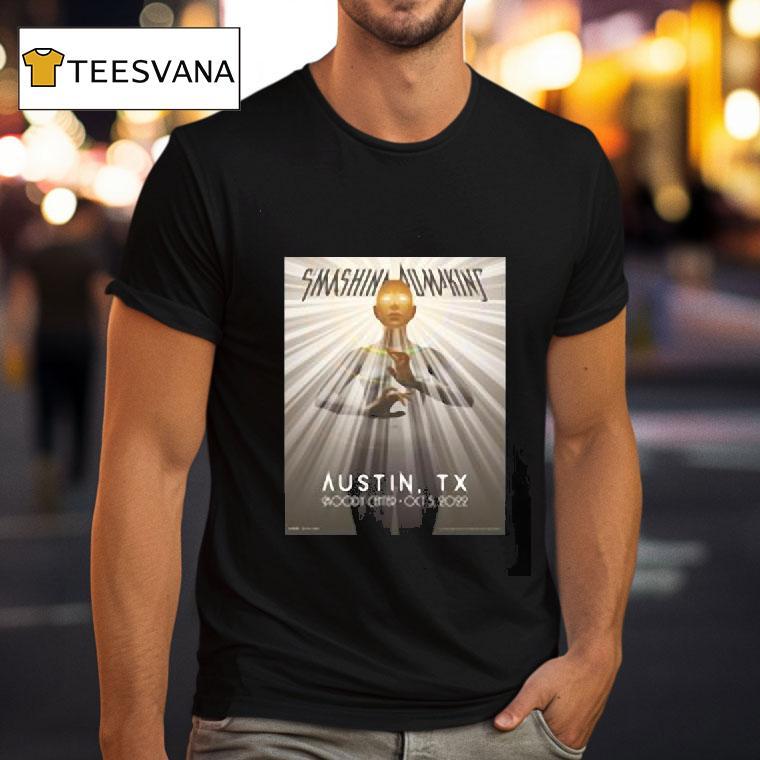 The Smashing Pumpkins Austin October T Shirt The Smashing Pumpkins Austin October T Shirt