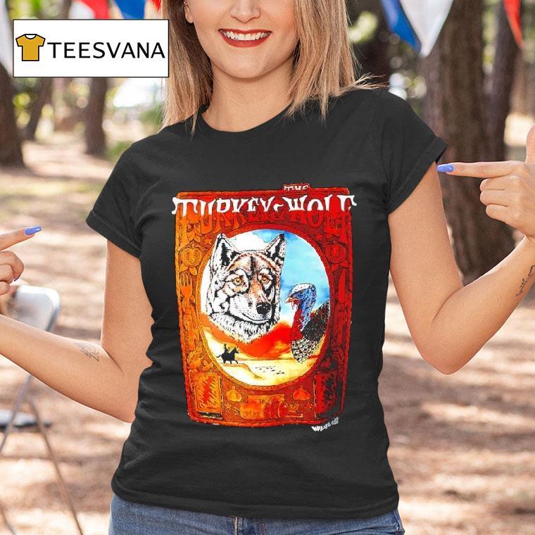 The Turkeye Wolf Walker Graphic T Shirt The Turkeye Wolf Walker Graphic T Shirt
