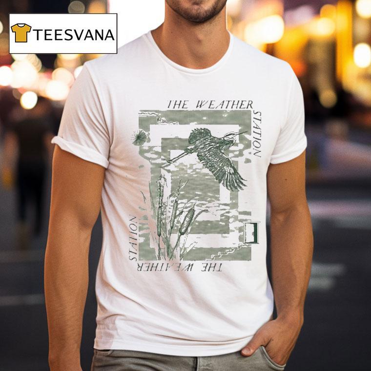 The Weather Station Heron T Shirt The Weather Station Heron T Shirt