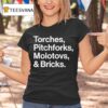 Tom Morello Torches Pitchforks Molotovs And Bricks World Tour T Shirt