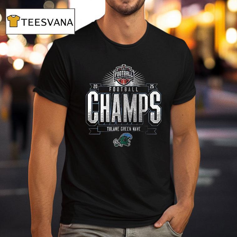 Tulane Green Wave American Football Champions Logo T Shirt Tulane Green Wave American Football Champions Logo T Shirt