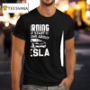 Warning May Start Talking About Tesla T Shirt