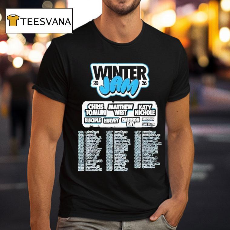 Winter Jam Tour T Shirt Winter Jam Tour T Shirt