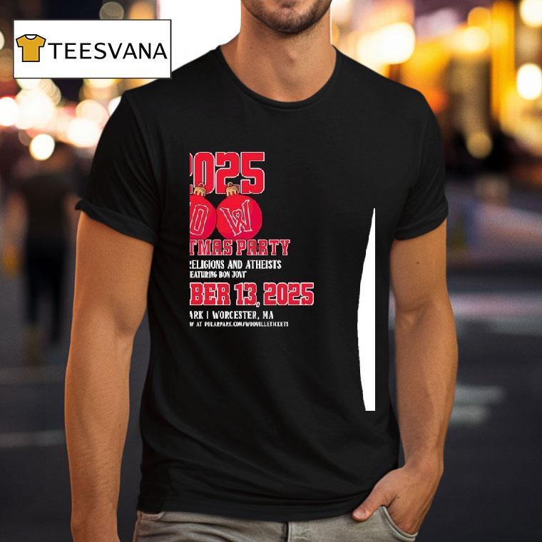 Worcester Red Sox Christmas Party T Shirt Worcester Red Sox Christmas Party T Shirt