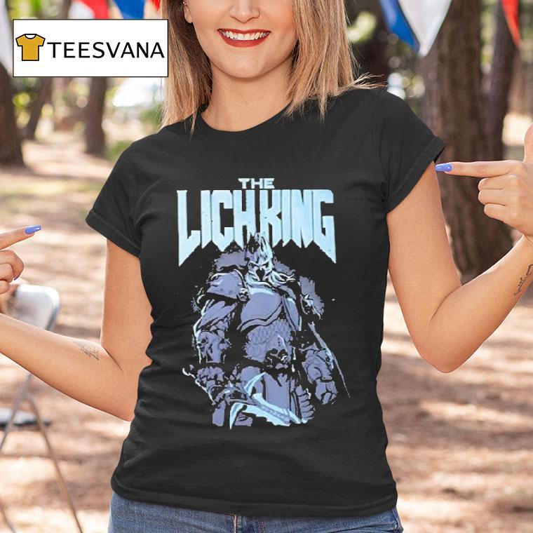 World Of Warcraft The Lich King T Shirt World Of Warcraft The Lich King T Shirt