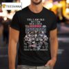 Yes I Am Old But I Saw Xxxviii Xxxix Champions New England Patriots Players Signatures Thank You For The Memories T Shirt