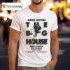 Zach Bryan The Big House John Mayer September Michigan Stadium Ann Arbor Mi T Shirt