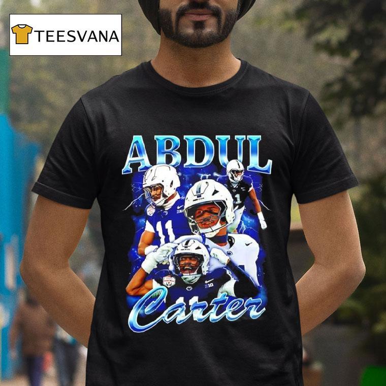 Abdul Carter Penn State Nittany Lions Football Team Graphic T Shirt Abdul Carter Penn State Nittany Lions Football Team Graphic T Shirt