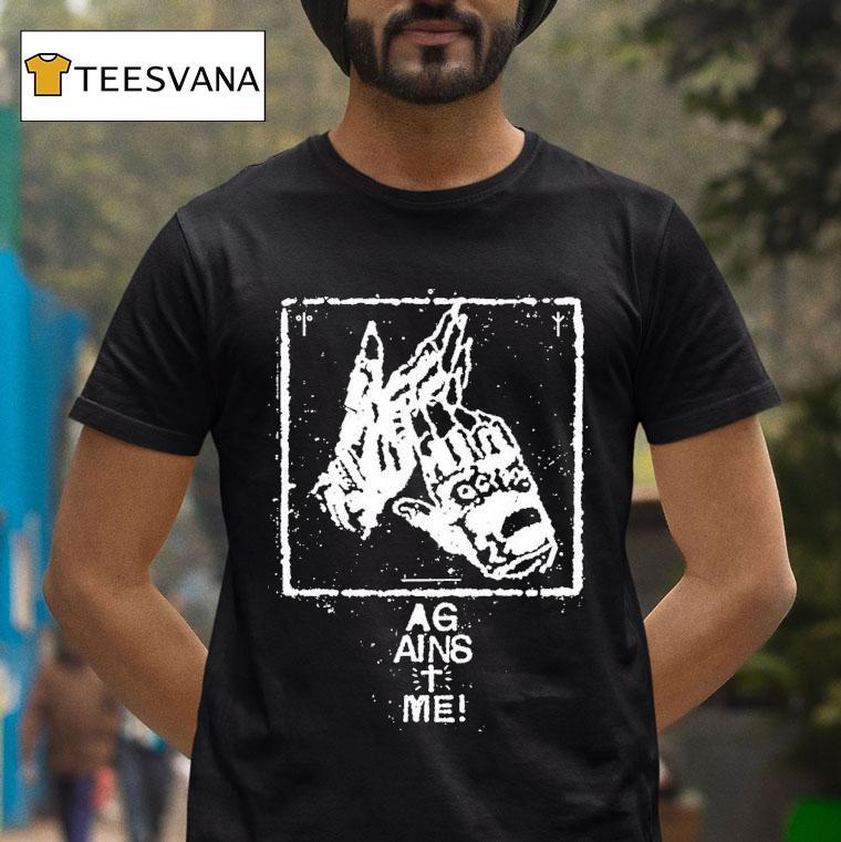 Against Me Gloves Hands T Shirt Against Me Gloves Hands T Shirt