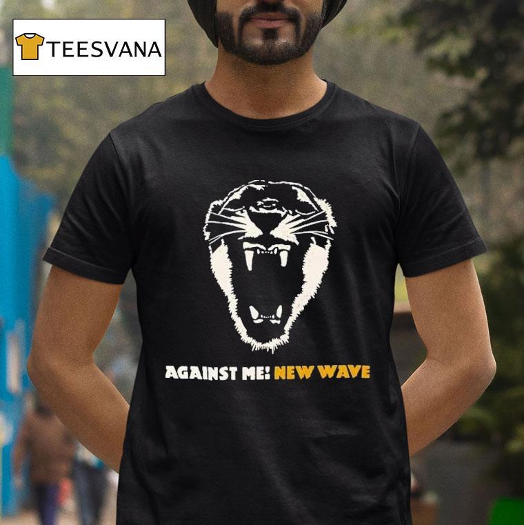 Against Me New Wave Panther T Shirt Against Me New Wave Panther T Shirt