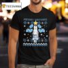 Amon Ra St Brown Detroit Lions Merry Grit Mas Christmas Tree T Shirt