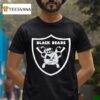 As Vegas Raiders Shield Black Bears Logo T Shirt