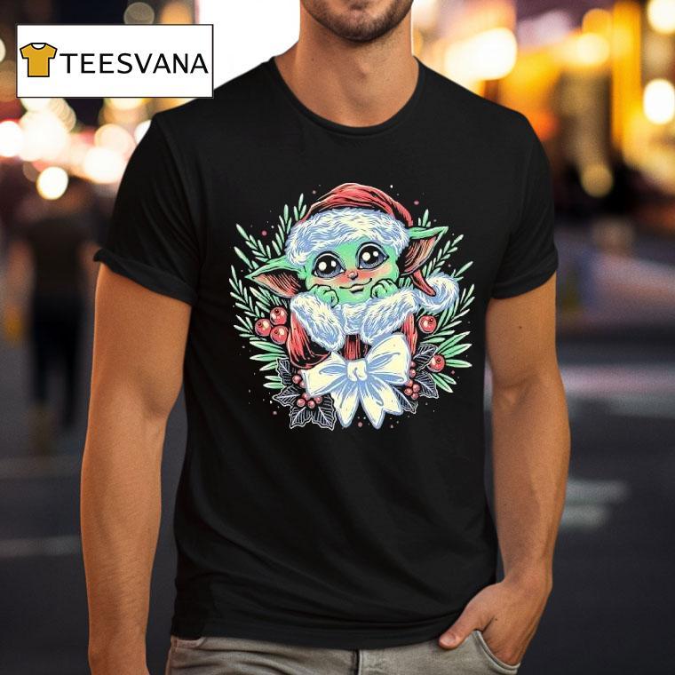 Baby Yoda In The Galaxy Merry Christmas T Shirt Baby Yoda In The Galaxy Merry Christmas T Shirt