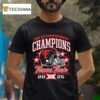 Big Conference Champions Texas Tech Xii Helme T Shirt