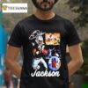 Bo Jackson Football And Baseball Player Signature T Shirt