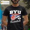 Byu Basketball Retro Swish T Shirt
