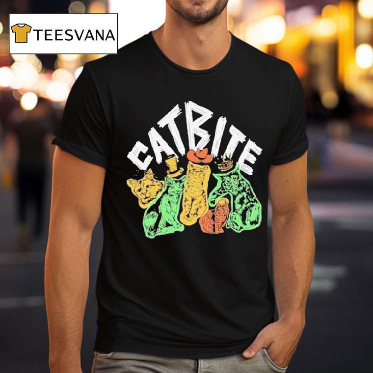 Catbite Cat Party T Shirt Catbite Cat Party T Shirt