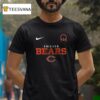 Chicago Bears X Post Malone Posty Da Bears Stadium T Shirt