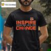 Cincinnati Bengals Inspire Change Opportunity Equity Freedom Justice T Shirt